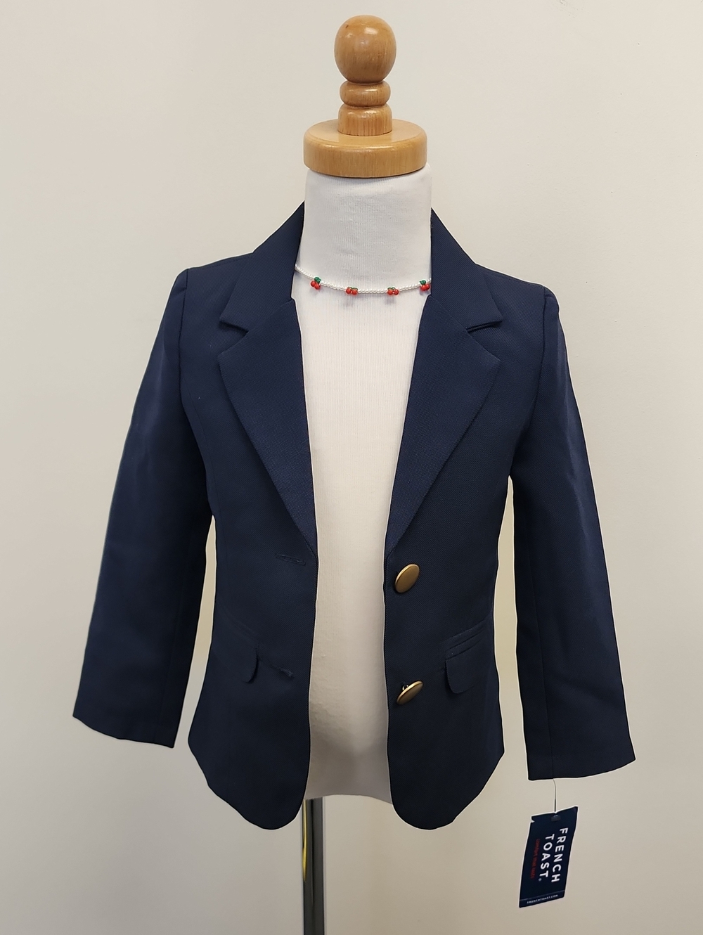 French Toast Girls Navy School Blazer Size 4 NWT